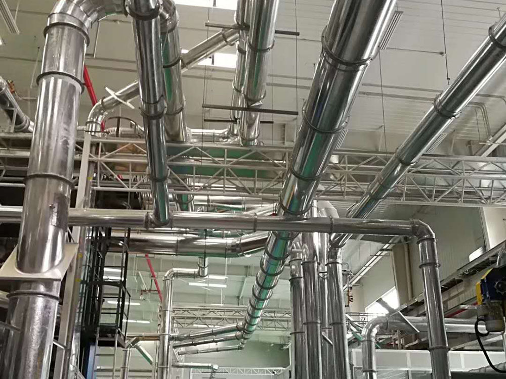 華翔纖維介質(zhì)風(fēng)管安裝（德國(guó)標(biāo)準(zhǔn)）